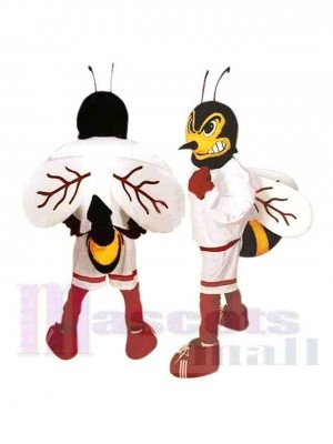 Wütende Biene Maskottchen Kostüm