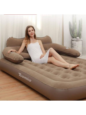 Komfortabel Faul Menschen Aufblasbar Matte Luft Bett Mit Rückenlehne