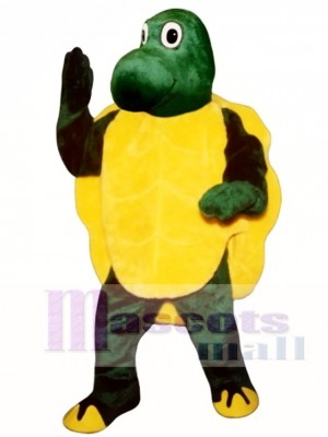 Langsames Schildkröten Maskottchen Kostüm