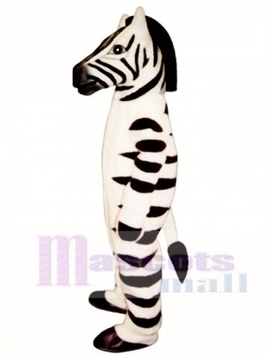 Zebra Maskottchen Kostüm
