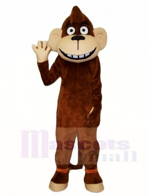Braun Affe Maskottchen Kostüme Tier