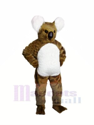 Braun Koala Erwachsene Maskottchen Kostüme Tier