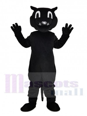 Komisch Schwarz Patrick Panther Maskottchen Kostüm Tier