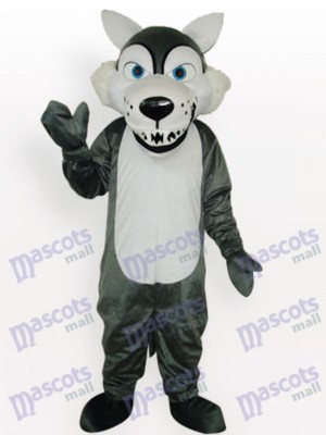 Grau Wolf Adult Tier Maskottchen Kostüm