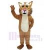 Fierce New Friendly Bobcat Maskottchen Kostüm