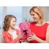 Graue Rose Teddybär Blumenbär mit Rosa Herz Bestes Geschenk für Muttertag, Valentinstag, Jubiläum, Hochzeit und Geburtstag