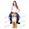 Piggyback Lion Carry Me Reiten auf Lion Maskottchen Kostüm