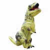 Gelb Tyrannosaurus T-Rex Dinosaurier Aufblasbar Kostüm Halloween Weihnachten zum Erwachsener/Kind