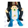 Huckepack Baby Carry Me Ride auf Infant Maskottchen Kostüm