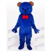 Blaues Teddy bär Tier Maskottchen Kostüm