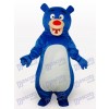Blauer Bär Anime Maskottchen lustiges Kostüm