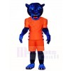 Blau Panther Maskottchen Kostüme Tier