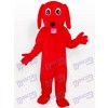 Red Dog Tier Maskottchen Kostüm für Erwachsene
