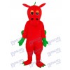 Red Dragon Maskottchen Adult Kostüm Tier