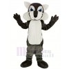 Dunkel Grau Wolf Maskottchen Kostüm Tier
