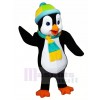 Pinguin mit Bunt Hut Maskottchen Kostüme Karikatur
