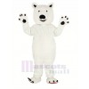 Weiß Polar Bär Maskottchen Kostüm Tier
