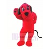 rot Hund mit Schwarz Ohren Maskottchen Kostüm Hochschule