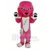 Rosa Hund Maskottchen Kostüm Tier