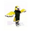 Gelb Falke mit Schwarz Passen Maskottchen Kostüme Karikatur