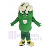 Komisch Grün Welle Maskottchen Kostüm