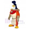 Astronaut Pinguin maskottchen kostüm