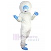 Schneemonster maskottchen kostüm