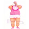 Aufblasbare Erwachsene Kostüme Rosa Baby Doll Party Anzüge