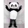Haariger Panda Maskottchen Kostüme Tier