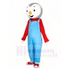 T'choupi Baby Pinguin Maskottchen Kostüm Karikatur