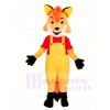 Fuchs in Overalls Maskottchen Kostüme Tier