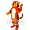 Nettes sonniges Tiger Maskottchen Kostüm