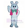Fett Hase Kaninchen mit Weste & Bowtie Maskottchen Kostüm