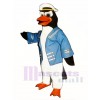 Nettes Admiral Perry Pinguin Maskottchen Kostüm