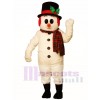 Netter Kristall Snowboy mit Hut, Muffs & Schal Maskottchen Kostüm