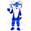 Blau Ram Maskottchen Kostüme Bauernhof Tier