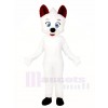 rot Ohr Weißer Hund Maskottchen Kostüme Tier
