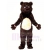 Flauschige Schwarz Bär Maskottchen Kostüme Tier