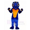 Blau Bearcat Maskottchen Kostüme Tier 