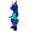 Blau Pferd Maskottchen Kostüme Tier