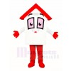rot Dach Haus Home Maskottchen Kostüme für Immobilien Agentur Promotion