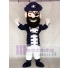 Redbeard Pirat in Marineblau Maskottchen Kostüme