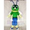 Grünes Firefly Maskottchen Kostüm Insekt