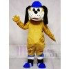 Hund im blauen Hut Maskottchen Kostüme Tier