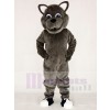 Grauer Sport Leistung Wolf Maskottchen Kostüme Tier