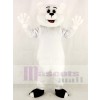 Weißes Eisbär Maskottchen Kostüm Tier