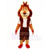 Löwe in roten Schuhen Maskottchen Kostüme Tier