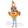 Kinder Halloween Findet Nemo Clown Fish tragen mich Maskottchen Kostüme 