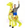 Giraffe Mach mich weiter Weihnachten Aufblasbar Halloween Kostüme für Erwachsene