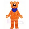 Orange Teddy bär Maskottchen Kostüme Tier
